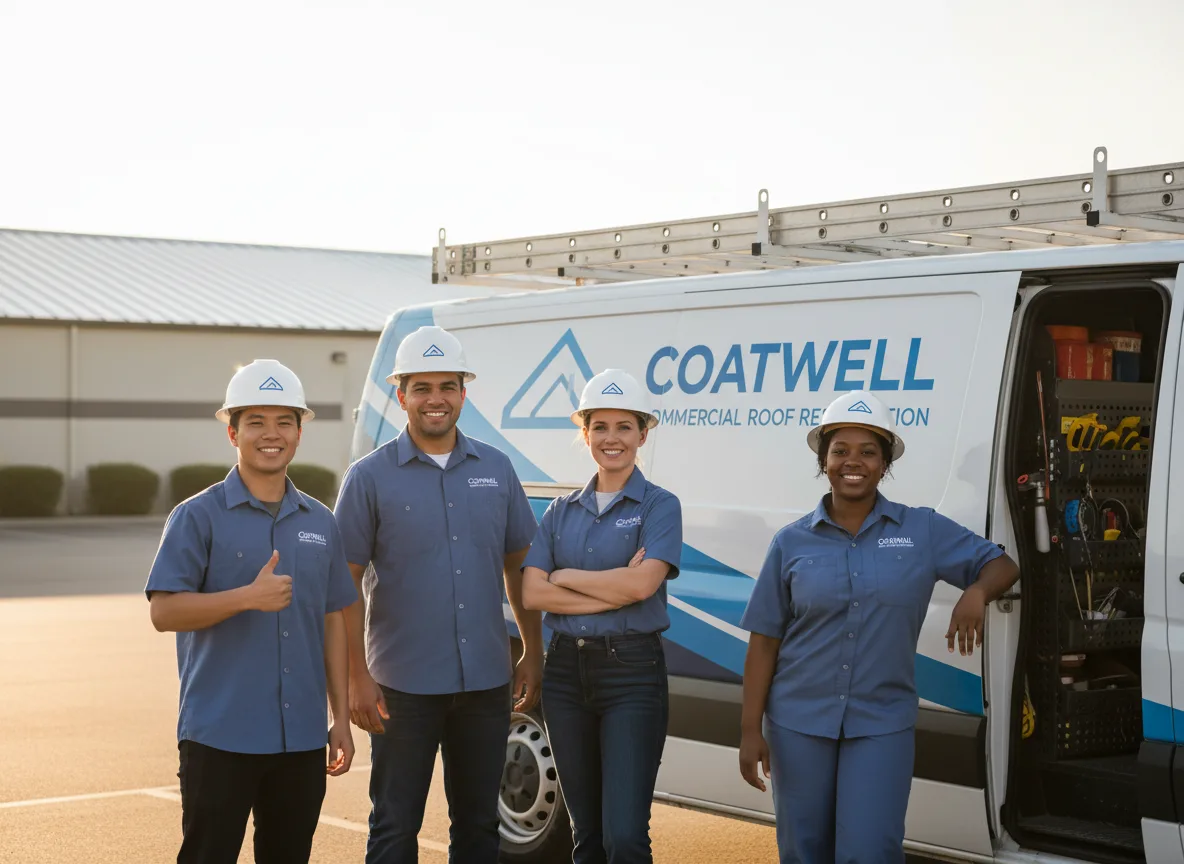 Commercial roof coating company in Spotswood, NJ